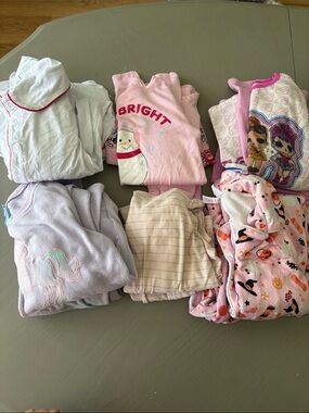 Girls’ 10/12 Cozy Pajama Bundle